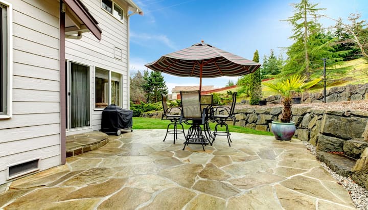 Beautifully Textured and Patterned Concrete Patios in Lakeland